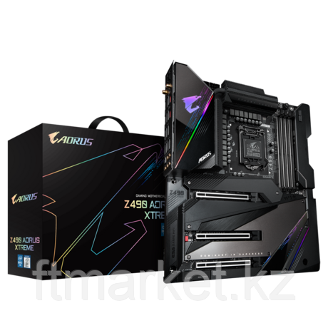 Сист. плата Gigabyte Z490 AORUS XTREME, LGA1200, Z490, 4?DDR4, 6?SATA6, 3?PCI Express 3.0x16, 2?M.2 PCIe3.0x4,