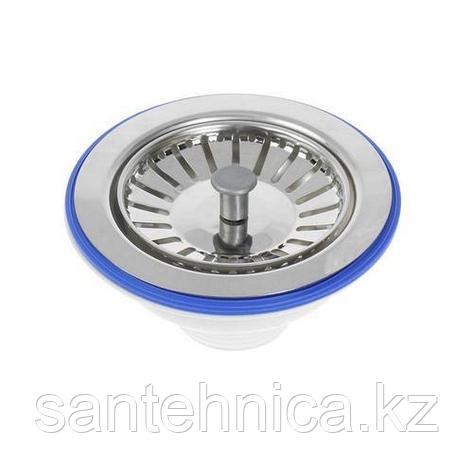 Выпуск 3 1/2" (112 мм) с нерж. сеткой E150P UNICORN (пласт), фото 1