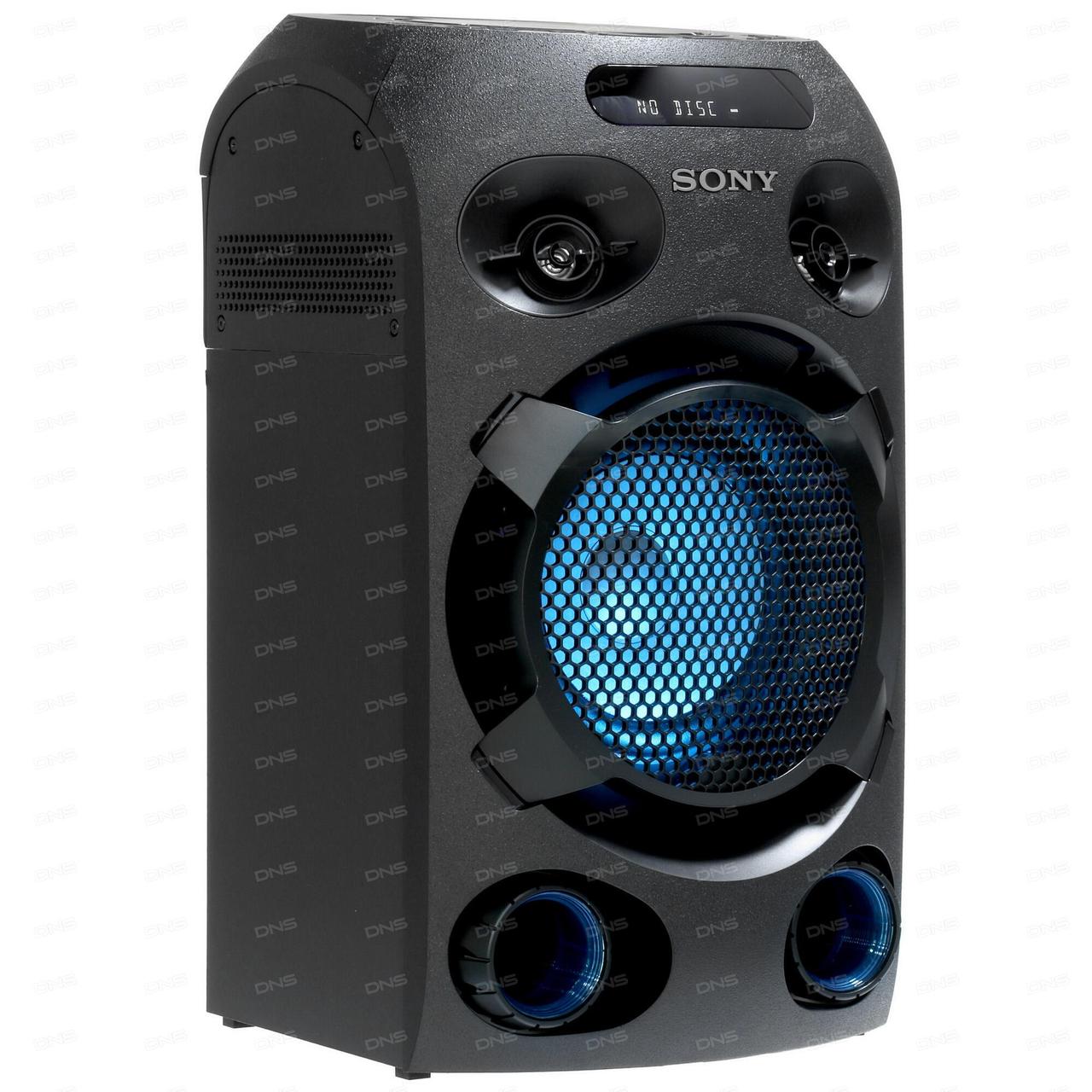 Аудиосистема Sony MHC-V02, черная - фото 2 - id-p97229151