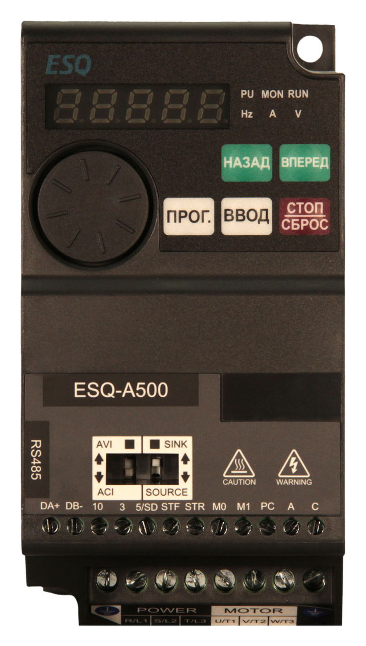 Частотный преобразователь ESQ-A500-043-1.5K (1.5 кВт 380 В) - фото 2 - id-p97229944
