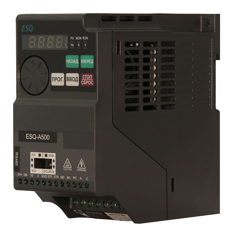 Частотный преобразователь ESQ-A500-043-1.5K (1.5 кВт 380 В) - фото 1 - id-p97229944