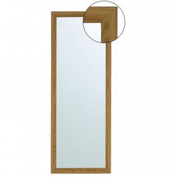 Зеркало МИР_в раме МДФ 352x24x953 / 300x900 (3400121.03) светлое дерево