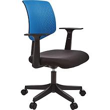 Кресло BN_Cm_EChair-321 PTW черный TW, сетка синяя