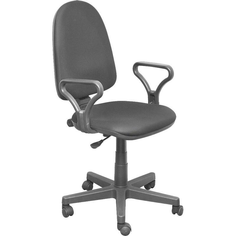 Кресло UP_Prestige жест.подл.Самба ткань серая C02/ТК3