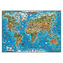 Настенная карта Карта мира для детей 1,37Х0,97 978-1-905502-70-7