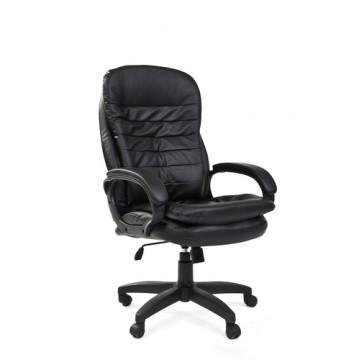 Кресло VT_EChair-515 TPU иск.кожа черная, пластик
