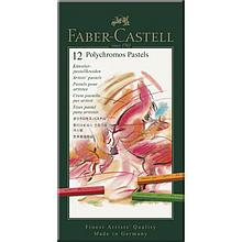 Пастель Faber-Castell Polychromos 12цв.,картон.упак., 128512