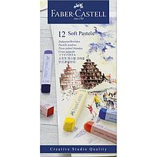 Пастель Faber-Castell Soft pastels 12 цв., картон. упак., 128312