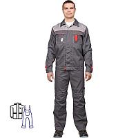 Спец.одежда летняя Костюм л10-КПК т-сер/св-сер(р.60-62)182-1