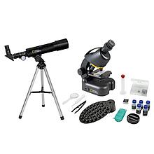 Набор Bresser NG микроскоп+телескоп с держ. для смарт 9118200