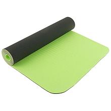 Коврик для фитнеса 183 x 61 x 0,6 см, двухцветный, цвет темно-зеленый
