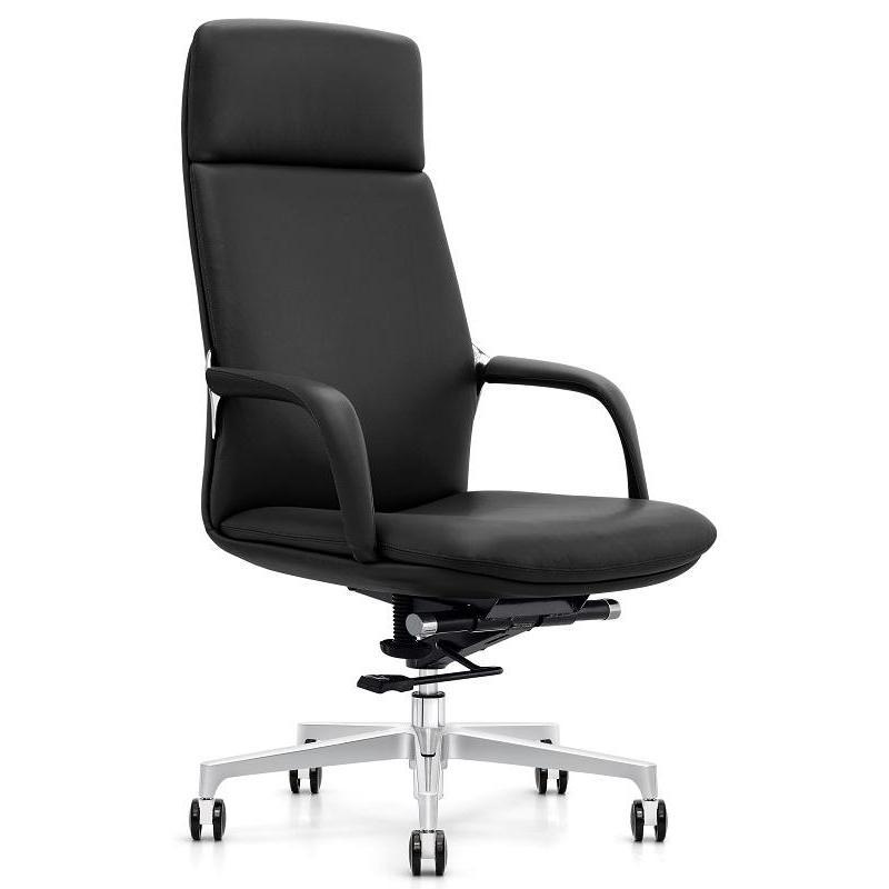 Кресло BN_Jl_EChair-592 TPU экокожа черный, алюминий