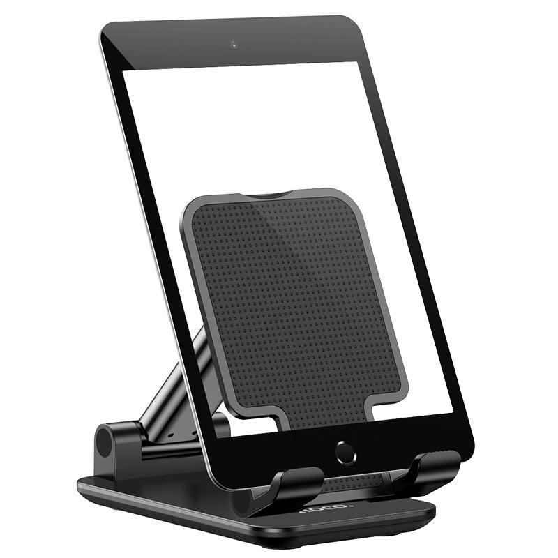 Складной настольный держатель-подставка для смартфонов и планшетов, Hoco PH29A - фото 4 - id-p97258059