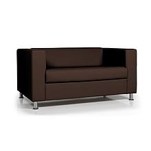 Мягкая мебель EF_Аполло диван 2-х местный к/зEuroline 925 т-коричневый