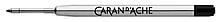 Стержень роллер Carandache (8468.009) F 0.6мм черные чернила для ручек роллеров 849
