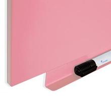 Доска магнитно-маркерная Rocada SkinColour 6420R-3015 лак розовый 75x115см