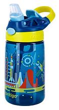 Бутылка Contigo Gizmo Flip 0.42л синий/желтый пластик (2116114)