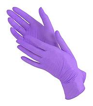 Перчатки нитриловые Nitrylex L (упак.:100шт) фиолетовый