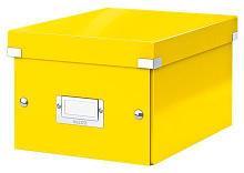 Короб для хранения Leitz 60430016 Click & Store A5 желтый картон
