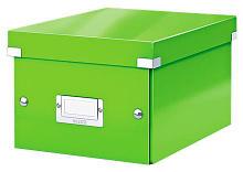 Короб для хранения Leitz 60430054 Click & Store A5 зеленый картон