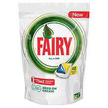 Капсулы Fairy Original All In One лимон (упак.:48шт) (FR-81574815) для посудомоечных машин