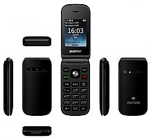 Мобильный телефон Digma VOX FS240 32Mb черный моноблок 2Sim 2.44" 240x320 0.08Mpix GSM900/1800 FM microSDHC