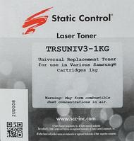Тонер Static Control TRSUNIV3-1KG черный флакон 1000гр. для принтера Samsung ML2160/SCX3400/M2020/M2070