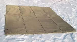 Теплый пол для зимних палаток из ткани Оксфорд 600 ПВХ размер 2.5 х 2.5