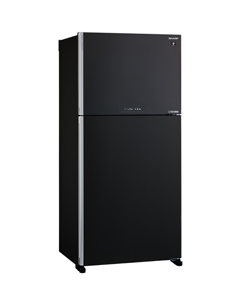Холодильник Sharp SJXG60PMBK с верхним расположением морозильной камеры,черный