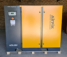 Винтовой компрессор APD-100V, -11,2 куб.м, 75кВт, (с частотным приводом+двиг.PM) AirPIK
