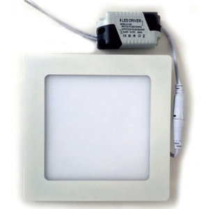 Светильник LED квадратный Прага 12W 170*170*18 "Заря"/12508/