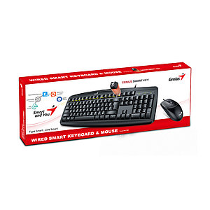 Комплект Клавиатура + Мышь Genius Smart KM-200