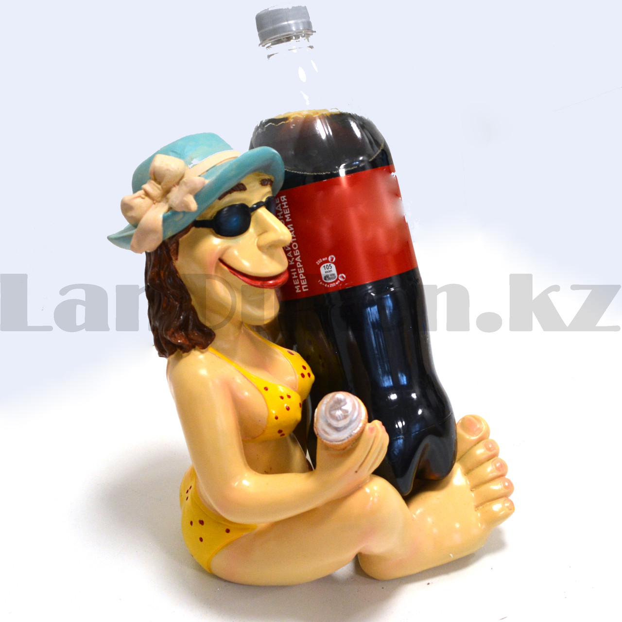 Подставка кухонная керамическая Девушка на пляже держатель для бутылок - фото 3 - id-p97301456