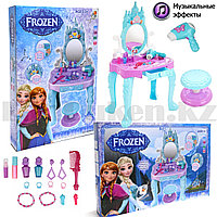 Детский туалетный столик игровой набор Frozen со звуковыми и световыми эффектами V99868 березовый