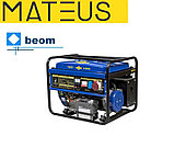 Бензиновый генератор Mateus MS01108 (6000 Вт | 380 В) электростартер, фото 2