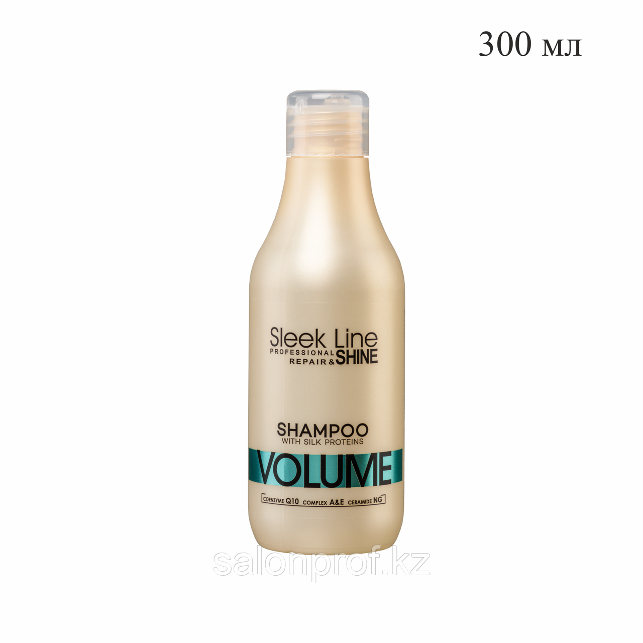 Шампунь для объема волос с протеином шелка SLEEK LINE VOLUME 300 мл №10455 - фото 1 - id-p96594653