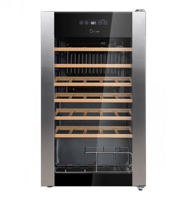 Винный холодильник Midea MDRW146FGG22, черный