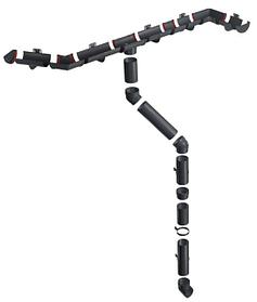 Водосточная система Графит 120х90 Grand Line