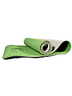 Коврики для йоги ART.FiT (61х183х0.6 см) TPE, с чехлом, цвета в ассортименте зелено-серый, фото 4