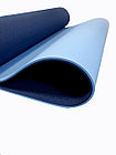 Коврики для йоги ART.FiT (61х183х0.6 см) TPE, с чехлом, цвета в ассортименте сине-голубой, фото 2