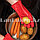 Силиконовая перчатка для кухни термостойкая противоскользящая красная, фото 9
