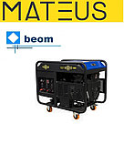 Бензиновый генератор Mateus MS01111 (10кВт | 380В) электростартер, фото 2