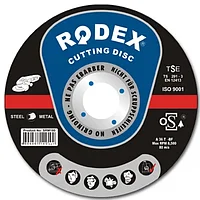 Шлифовальный диск по металлу 125x6x22 ММ RODEX
