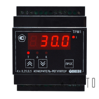 Измеритель регулятор микропроцессорный ОВЕН ТРМ1-Д.У.Р [М02], фото 1