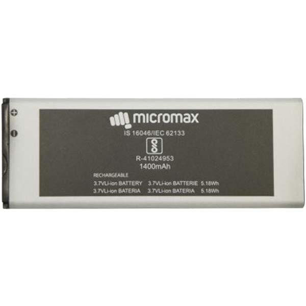 Заводской аккумулятор для Micromax Bolt Supreme (Q301, 1400 mAh)