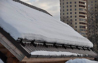 Снегозадержатель трубчатый (дл. 3000 мм) коричневый, фото 4