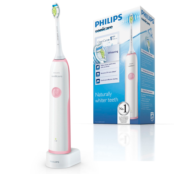Электрическая зубная щётка PHILIPS HX 3292/44, бело-розовая - фото 2 - id-p97331533