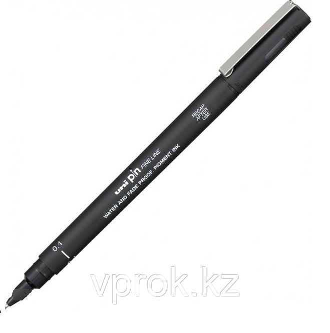 Ручка лайнер Uni Pin Fine Linе Черная 0.3 мм - фото 1 - id-p97332029