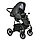Детская коляска Pituso Nino 2 в1 Antracyt+Кожа Metalic White, фото 4