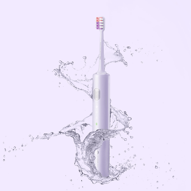 Xiaomi BY-V12 зубная щетка звуковая электрическая DR.BEI Sonic Electric Toothbrush сиреневая - фото 3 - id-p97332060